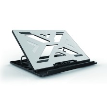 Conceptronic THANA ERGO S, Laptop Cooling Stand Soporte para ordenador portátil Gris 39,6 cm (15.6")