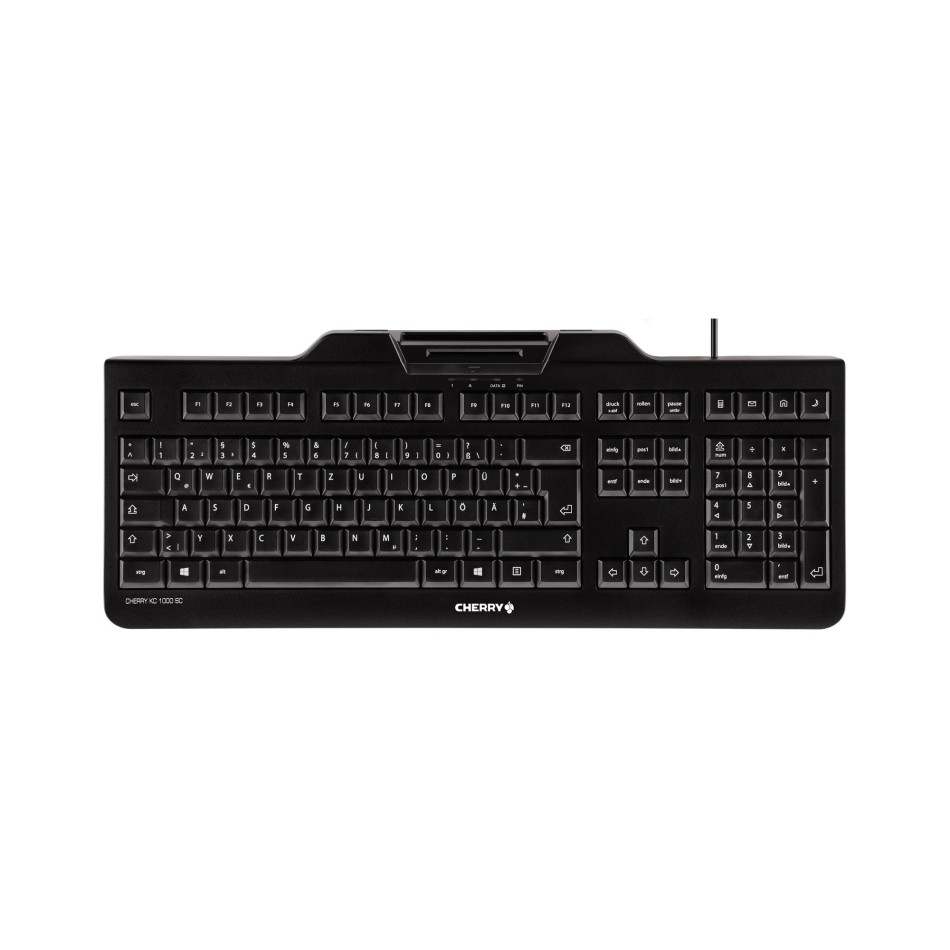 CHERRY KC 1000 SC teclado USB QWERTY Español Negro - Teclados Baratos para Ordenadores