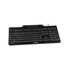 CHERRY KC 1000 SC teclado USB QWERTY Español Negro