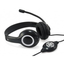 Conceptronic CCHATSTARU2B auricular y casco Auriculares Alámbrico Diadema Llamadas Música USB tipo A Negro, Rojo
