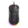 Ratón Gaming Mars Gaming MM55 RGB | USB Tipo A | Óptico | 12800 DPI | Negro