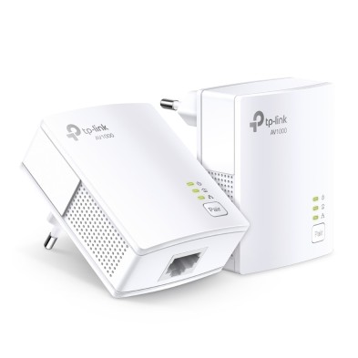 TP-Link TL-PA7017 KIT Adaptador de red PowerLine 1000 Mbit/s Ethernet Blanco 2 pieza(s)