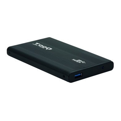 TooQ TQE-2524B Caja de disco duro Externo (HDD) Negro 2.5"