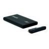 TooQ TQE-2524B Caja de disco duro Externo (HDD) Negro 2.5"