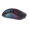 Ratón Mars Gaming MMW3 Inalámbrico RGB Flow | Ultraligero | RF Inalámbrico | 3200DPI | Negro