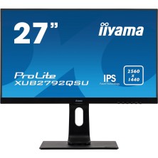 iiyama ProLite XUB2792QSU-B1 LED display 68,6 cm (27") 2560 x 1440 Pixeles Quad HD Negro