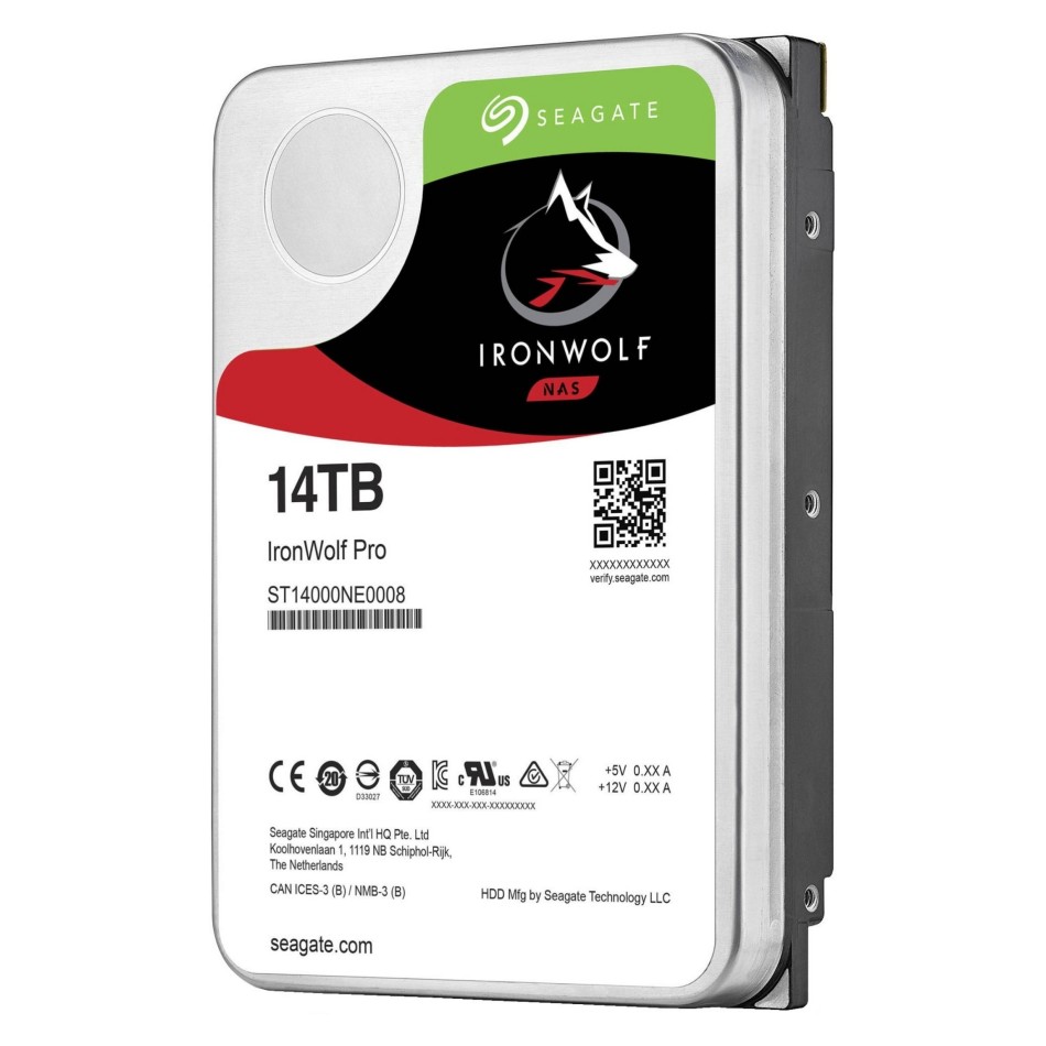 Seagate IronWolf Pro 3.5" 14000 GB Serial ATA III