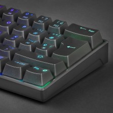 Mars Gaming MKMINIBES Teclado Mecánico Ultra-Compacto Full RGB Chroma Switch OUTEMU PRO Azul Negro Idioma Español