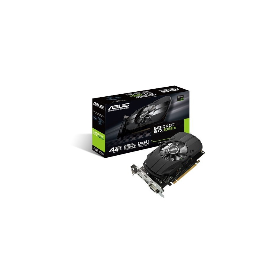 ASUS PH-GTX1050TI-4G NVIDIA GeForce GTX 1050 Ti 4 GB GDDR5