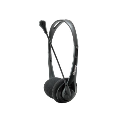 Auriculares Equip 245302 Headset | Diadema | Llamadas/Música | Negro