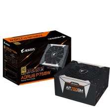 Gigabyte GP-AP750GM unidad de fuente de alimentación 750 W 20+4 pin ATX ATX Negro