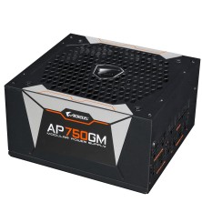 Gigabyte GP-AP750GM unidad de fuente de alimentación 750 W 20+4 pin ATX ATX Negro