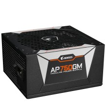 Gigabyte GP-AP750GM unidad de fuente de alimentación 750 W 20+4 pin ATX ATX Negro