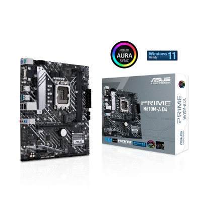 Placa Base Gaming ASUS PRIME H610M-A D4 | Intel H610 | LGA 1700 | Micro ATX