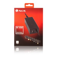 NGS W-45W adaptador e inversor de corriente Interior Negro