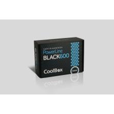 CoolBox Powerline Black 600 unidad de fuente de alimentación 600 W 20+4 pin ATX ATX Negro