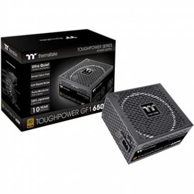 Fuente de Alimentación Thermaltake GF1 ToughPower | ATX | 650W | Gold | 140 mm | Negro