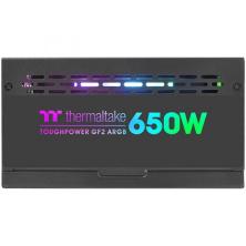 Fuente de alimentacion atx 650w thermaltake toughpower gf2 argb 80+ gold - full modular - ventilador 140mm