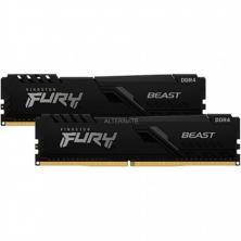 Memoria ddr4 32gb 2x16gb kingston - 3600mhz - pc4 - 28800 - fury beast negro - cl 18 - 1.35v