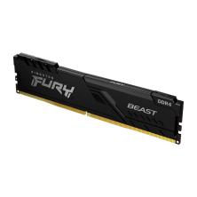 Memoria ddr4 8 gb kingston - 3200mhz - pc4 - 25600 - fury beast - negro