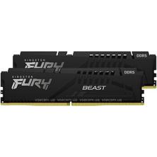 Memoria ddr5 12gb 2x6gb kingston - 6000 mhz - pc5 - 4800 - fury beast