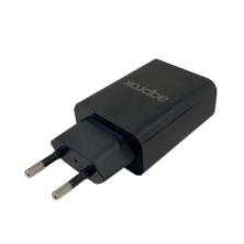 Cargador de pared approx  2 x usb 12w