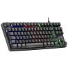 Teclado Gaming Mars Gaming MK02 | H-Mech | USB | Español | Negro