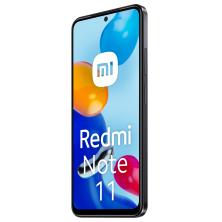 Telefono movil smartphone xiaomi redmi note 11 gris grafito libre -  6.43pulgadas -  128gb rom -  4gb ram - 5000 mah -  dual sim