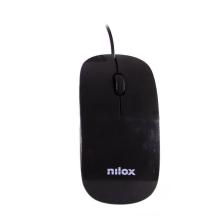 Kit teclado + mouse raton flat nilox usb negro