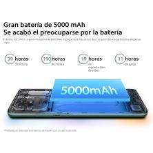 Telefono movil smartphone xiaomi redmi 10c ocean blue -  128gb rom -  4gb ram -  50 + 2 mpx -  5 mpx -  5000 mah -  4g -  octa c