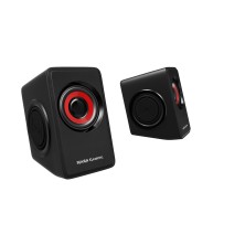 Mars Gaming MS1 altavoz Negro, Rojo Alámbrico 10 W