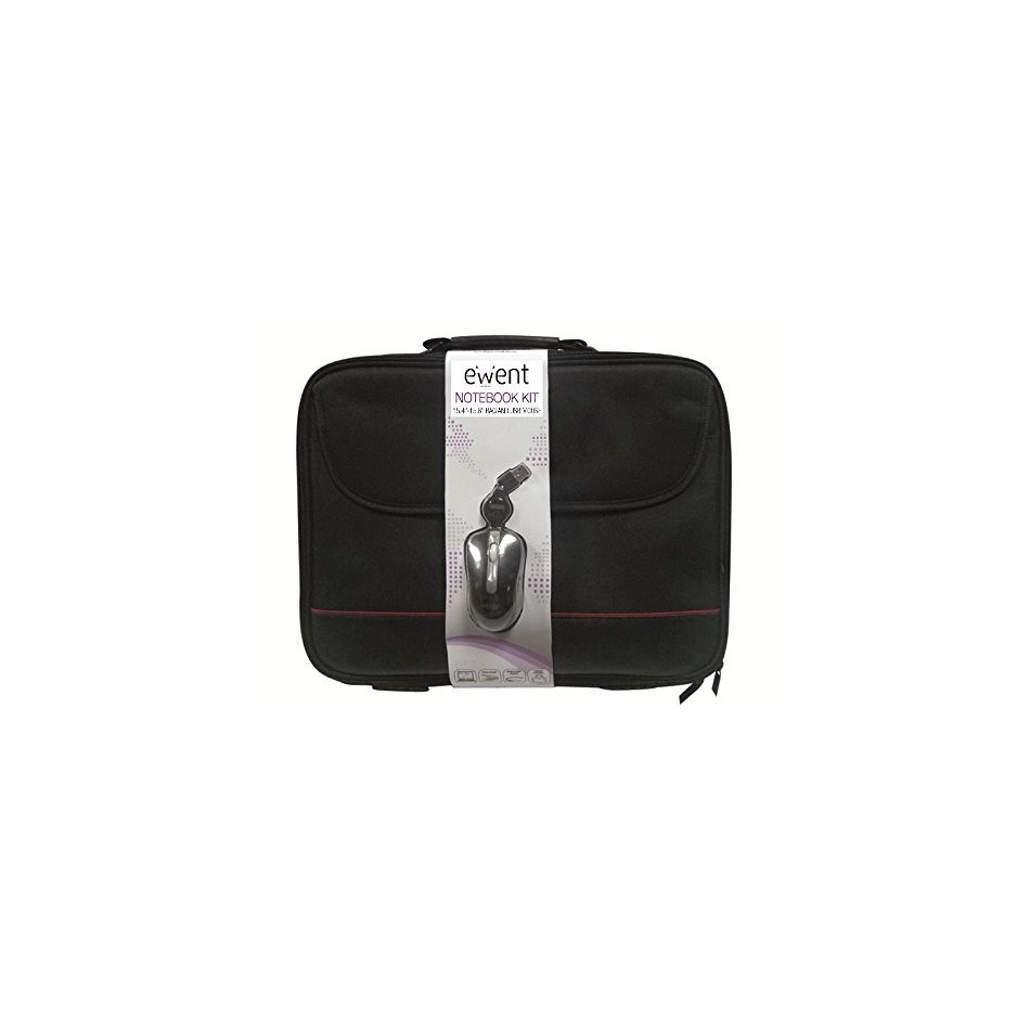 Ewent EW2505 maletines para portátil 39,6 cm (15.6") Maletín Negro
