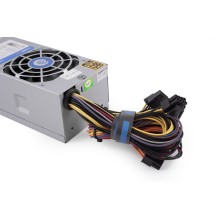 CoolBox GT-250G unidad de fuente de alimentación 250 W 20+4 pin ATX TFX Plata