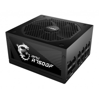 Fuente de Alimentación MSI MPG A750GF | 750W | ATX | Gold | 140 mm | Negro