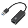 ADAPTADOR USB | LEVELONE | USB A | TARJETA DE RED ETHERNET | 1000 MBIT/S | NEGRO