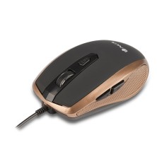 NGS Tick Gold ratón mano derecha USB tipo A Óptico 1600 DPI