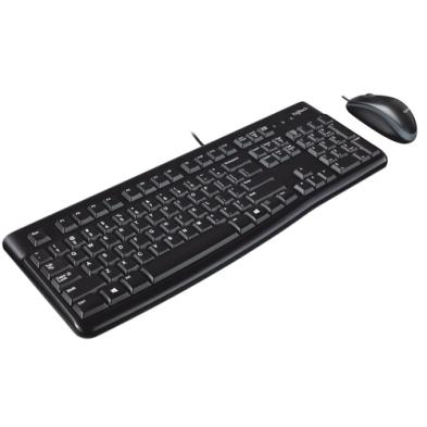 PACK TECLADO Y RATÓN LOGITECH MK120 | USB | QWERTY | NEGRO