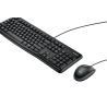 PACK TECLADO Y RATÓN LOGITECH MK120 | USB | QWERTY | NEGRO