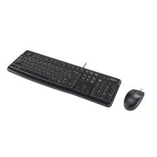 Logitech Desktop MK120 teclado Ratón incluido USB QWERTY Inglés internacional Negro