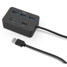 Lector de Tarjetas NOX NXLITERDRONE 3xUSB 3.0 Negro