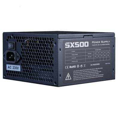 Fuente de Alimentacion Hiditec SX500 Bulk | ATX | 500 W | 120 mm | Negro