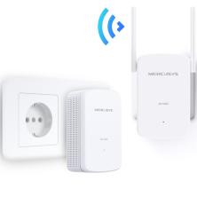 Kit de repetidores wifi mercusys mp510 kit av1000 gigabit - 300mbps - pack 2 unidades