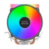 Disipador Mars Gaming MCPU33 Dual FRGB | CPU | 140W | 11cm | Negro