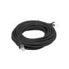 CABLE DE RED | LANBERG | LATIGUILLO | CAT.6 | UTP | NEGRO | 5M