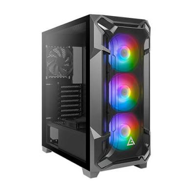 Caja PC Gaming Antec DF600 Flux RGB | Midi Tower | ATX | USB 3.0 | Negro