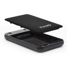 TooQ Caja externa para discos duros 2.5" SATA I/II/III a USB 3.1 Gen1 con UASP