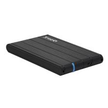 Caja para disco duro TooQ | HDD | 2.5" | SATA A USB 2.0 3.0 | NEGRA