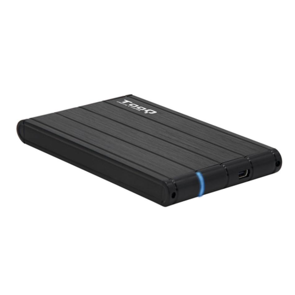 TooQ CAJA HDD 2.5" SATA A USB 2.0/USB 3.0 NEGRA