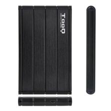 TooQ CAJA HDD 2.5" SATA A USB 2.0/USB 3.0 NEGRA