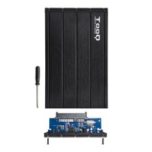 TooQ CAJA HDD 2.5" SATA A USB 2.0/USB 3.0 NEGRA